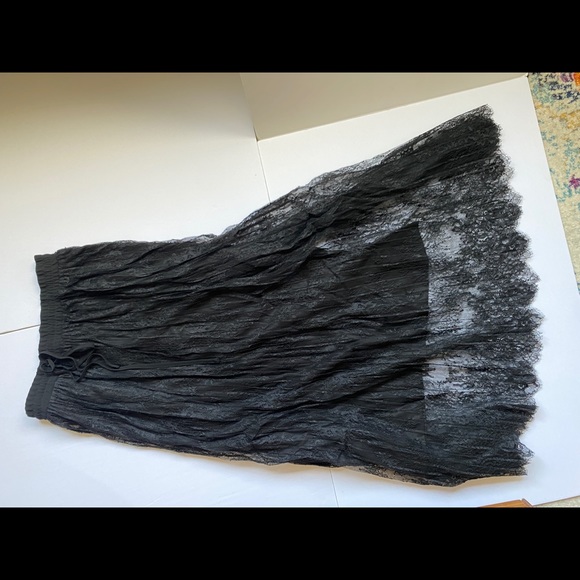 SOLD The Kooples Black lace skirt - Picture 1 of 5